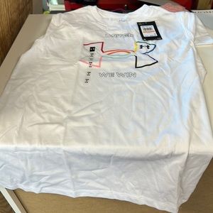 Brand new Under armour united we win shirt